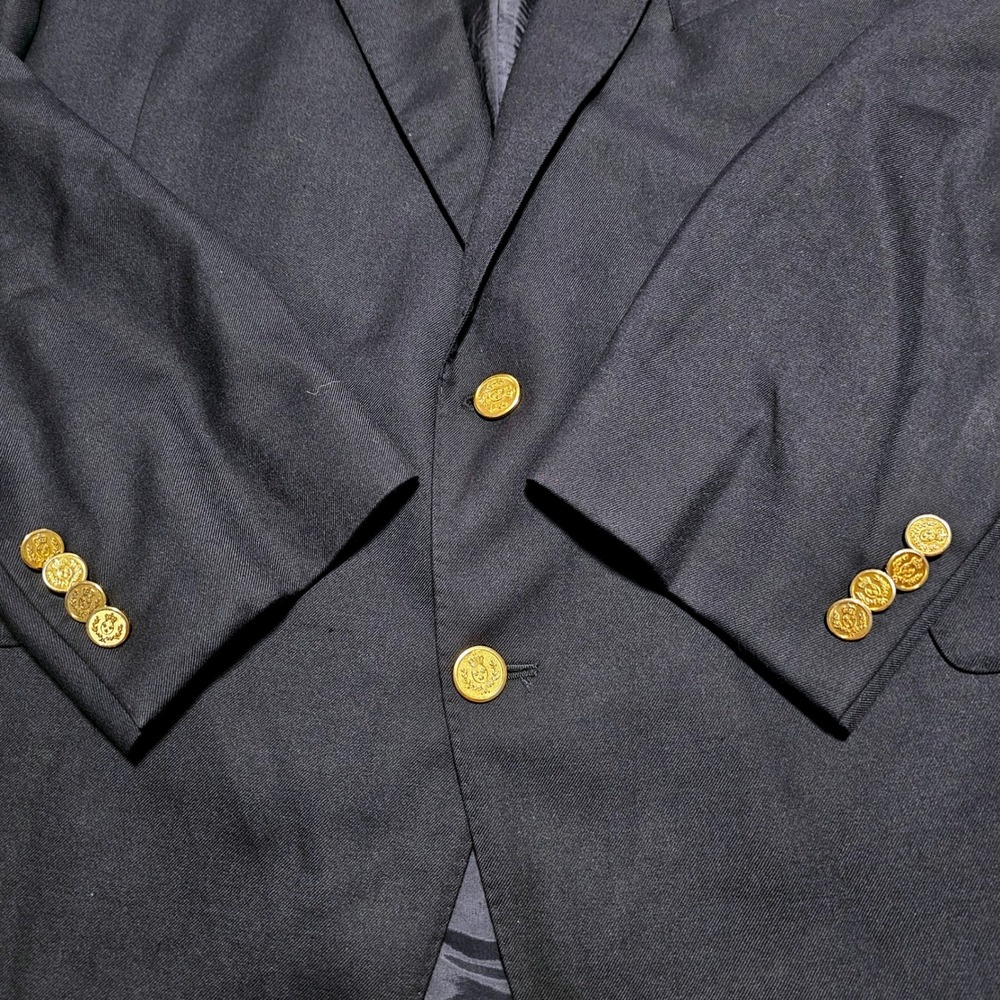 Coppley Sydney Navy Blue 100% Pure Cashmere Blazer Sport Coat Mens 46S Canada - Picture 3 of 14
